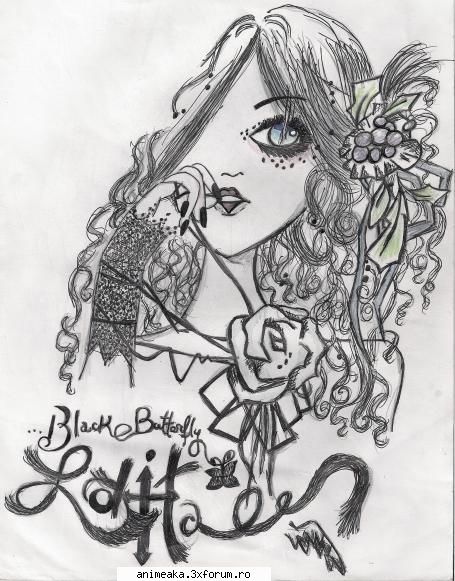 desene ghotic lolita