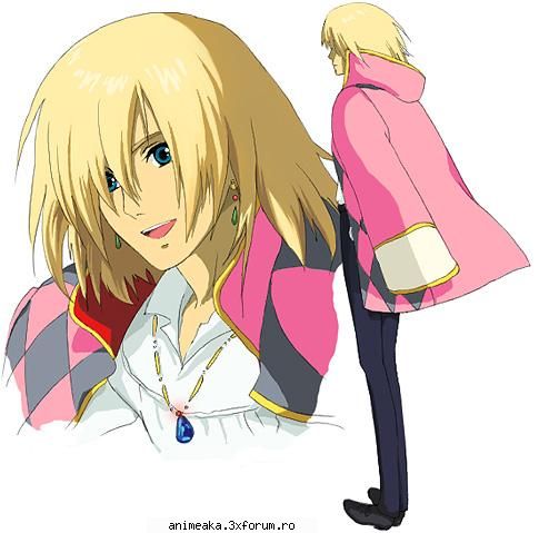 poze baieti anime howl din howl's moving castle