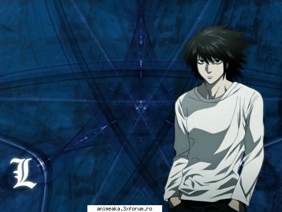 Poze L - Ayame - Death Note