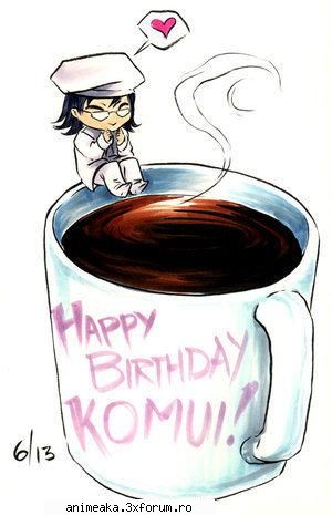 Poze funny - Komui iubeste cafeaua mai ales cea facuta de - D Gray Man