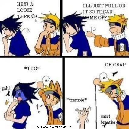 Poze funny - vai saracu Sasuke - Naruto