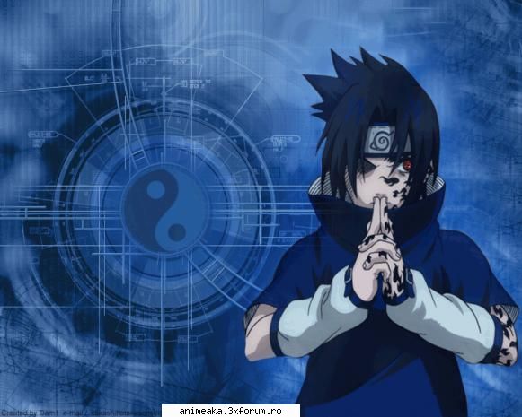 Sasuke Uchiha - De asta e cool te gandesti sa fi asa de aproape - Naruto