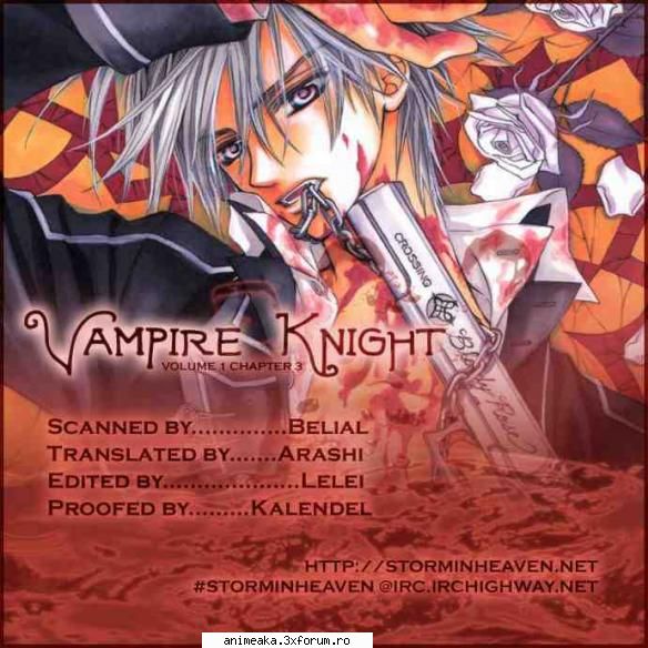 Zero Kiryu - mai sus nu a aparut imaginea - Vampire Knight