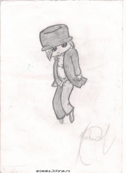 desene - michael jackson chibi - Fan Art